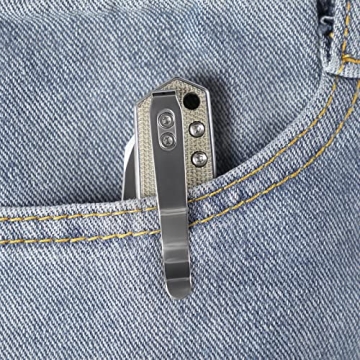 Kizer Domin Micarta Folding Knife with 154CM Blade