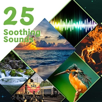 Portable White Noise Machine 25 Soothing Sounds Sleep Aid