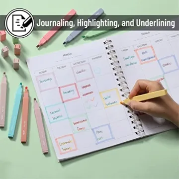 Mr. Pen Aesthetic Highlighters Set - 8 Cute Pastel Colors