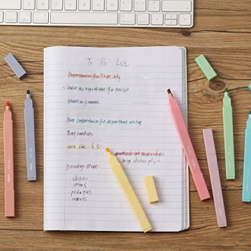 Mr. Pen Aesthetic Highlighters Set - 8 Cute Pastel Colors