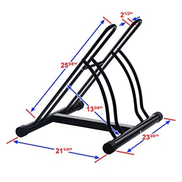 RAD Cycle Mighty Rack Two Bike Floor Stand Durable Storage