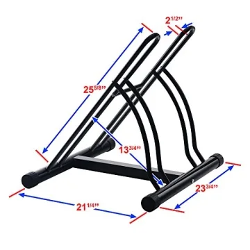 RAD Cycle Mighty Rack Two Bike Floor Stand Durable Storage
