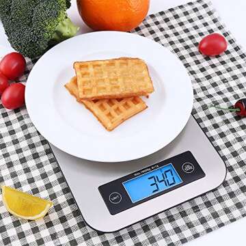 TOBOX Digital Kitchen Scale: Precision for Cooking & Baking