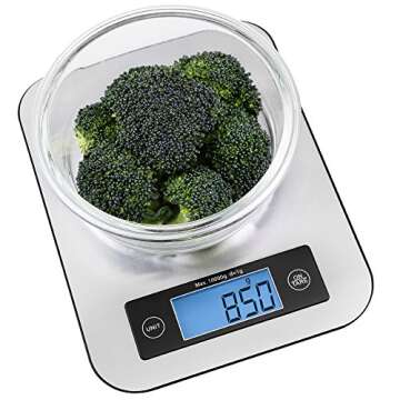 TOBOX Digital Kitchen Scale: Precision for Cooking & Baking