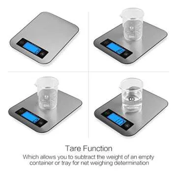 TOBOX Digital Kitchen Scale: Precision for Cooking & Baking