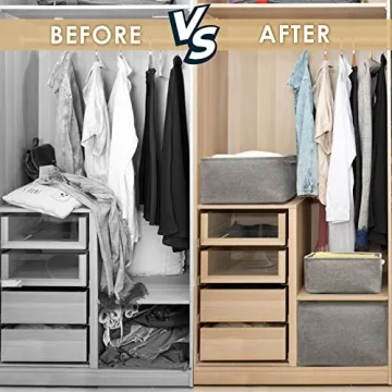 TheWarmHome Large Storage Bins for Stylish Home Organization