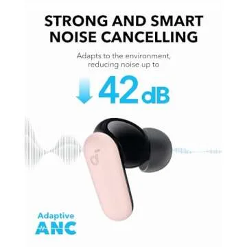 Soundcore P30i Noise Cancelling Earbuds with 45H Playtime