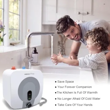 Instant Hot Water Under Sink Heater Compact 2.5 Gallon