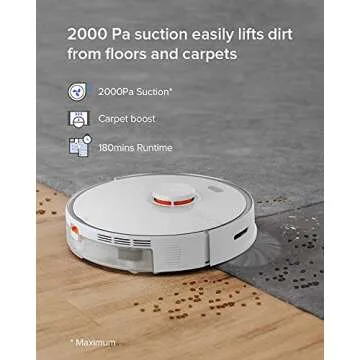 Roborock S5 MAX Robot Vacuum and Mop with Smart Navigation