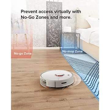Roborock S5 MAX Robot Vacuum and Mop with Smart Navigation