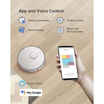 Roborock S5 MAX Robot Vacuum and Mop with Smart Navigation