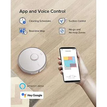 Roborock S5 MAX Robot Vacuum and Mop with Smart Navigation