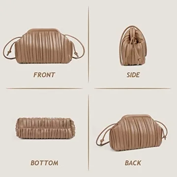 Stylish GLITZALL Clutch Purse for Women, Cloud Handbag