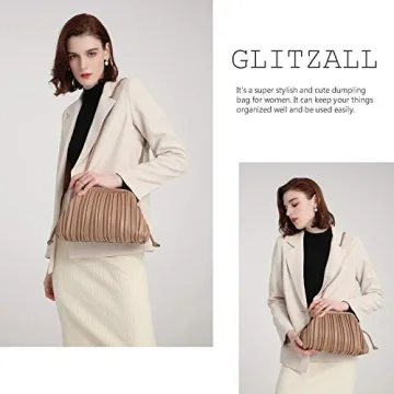 Stylish GLITZALL Clutch Purse for Women, Cloud Handbag