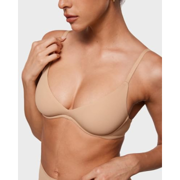 INLYRIC Women's Inbarely Plus Plunge Bra - Unlined Underwire