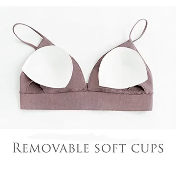 Comfortable INIBUD Bralette for Women - Triangle Cups & Padded