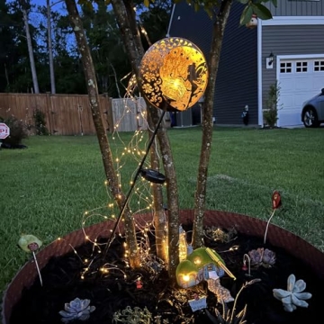 Tryme Solar Fairy Garden Lights for Magic in Your Garden