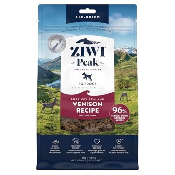 ZIWI Peak Air-Dried Dog Food - Venison - All Natural, High Protein, Grain Free, Limited Ingredient w...