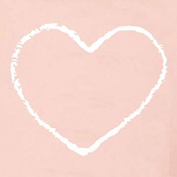 Love Heart Graphic Shirt for Valentine's Day Gift Women's Tee