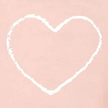 Love Heart Graphic Shirt for Valentine's Day Gift Women's Tee