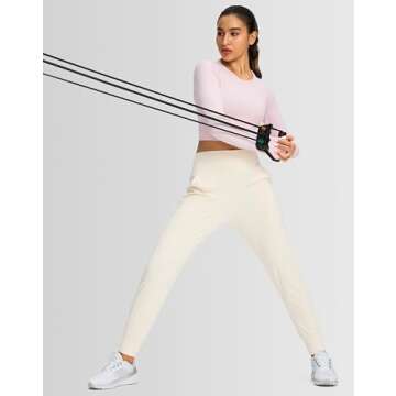 G Gradual High Waisted Joggers with Pockets for Women
