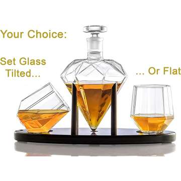 RUGLUSH Diamond Decanter: Handcrafted Luxury