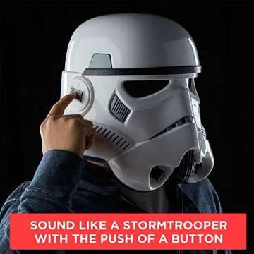 STAR WARS The Black Series Rogue One: A Story Imperial Stormtrooper Electronic Voice Changer Helmet Roleplay (Amazon Exclusive)