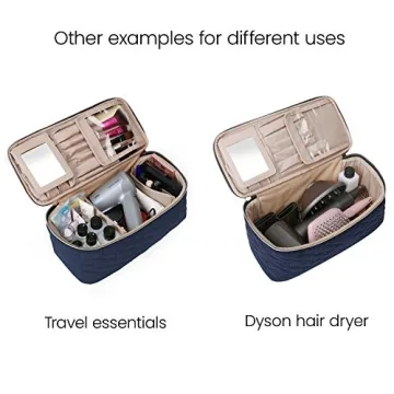 BAGSMART Large Makeup Bag Travel Organizer for Women