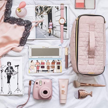 BAGSMART Large Makeup Bag Travel Organizer for Women