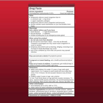 Afrin Original Nasal Spray for Fast Nasal Relief