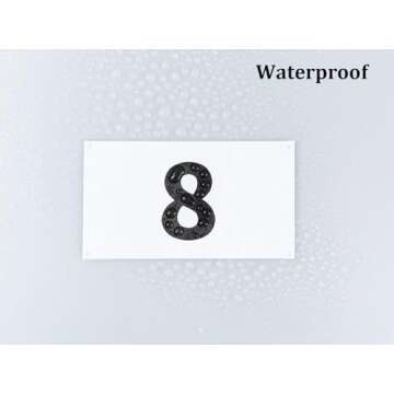 UISKOOPW Tyvek Race Bibs Running Numbers with Safety Pins, Audition Numbers|Tryout Numbers 1-500 for Marathon Runners Events Sports Games (White [4"x7"] 1-50)