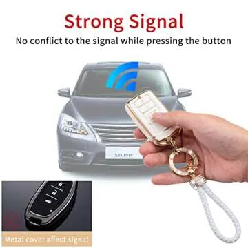 Gematay for Acura Key Fob Cover with Keychain Lanyard, Soft TPU Key Case Protection Compatible with Acura CDX RDX RLX NSX TLX TLX-L Smart Remote Key Holder