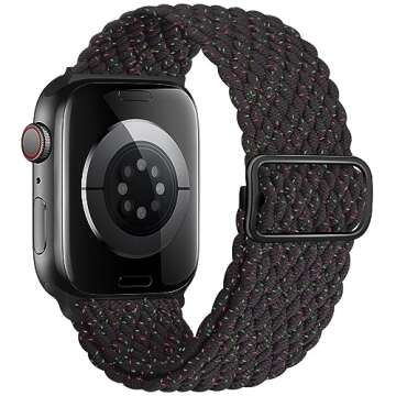 Affordable Qimela Stretchy Solo Loop for Apple Watch Band