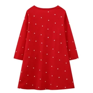 Toddler Kids Girl Long Sleeve Christmas Dress