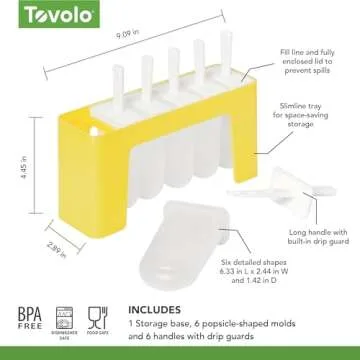 Tovolo Ice Pop Molds, Popsicle Makers