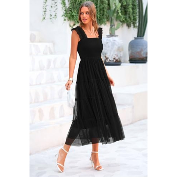 Elegant Summer Midi Dress for Weddings and Parties