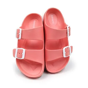 Asverd Kids Sandals with Arch Support & Adjustable Straps