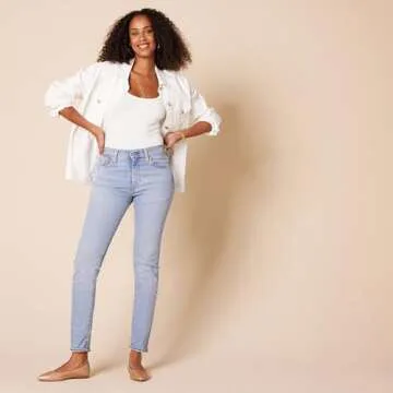 Amazon Essentials Slim-Fit Camisole Pack of 4 White Medium