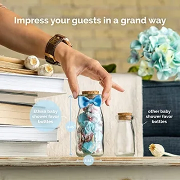 Buy Ethisa 12 Pack Its a Boy Milk Glass Bottles