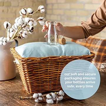 Buy Ethisa 12 Pack Its a Boy Milk Glass Bottles