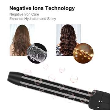 PARWIN PRO 7 in 1 Curling Wand Set for All Hair Types