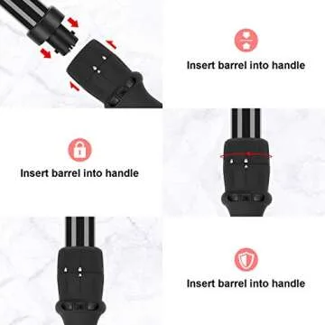 PARWIN PRO 7 in 1 Curling Wand Set for All Hair Types