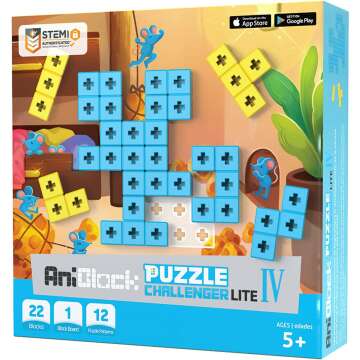 AniBlock Puzzle Challenger Lite IV - STEM Brain Game