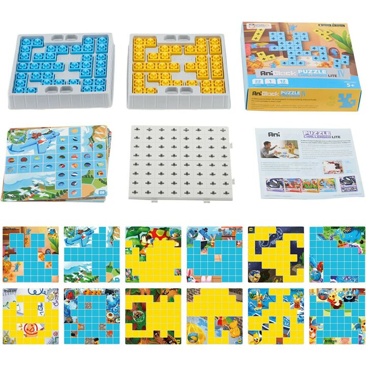 AniBlock Puzzle Challenger Lite IV - STEM Brain Game