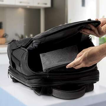 Epulse Small Smell Proof Bag - Odor Proof Bags Container - No Smell Scent Stash Pouch - Smellproof Bag Carbon Lined (Gray - 6x4 inch)