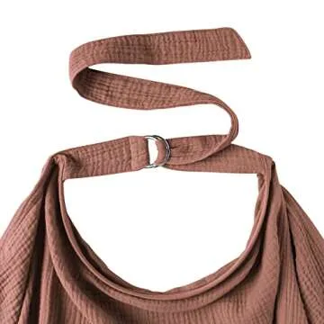 Versatile Konssy Muslin Nursing Cover for Comfortable Feeding