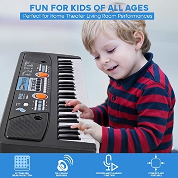 Explore the Pyle 49-Key Digital Karaoke Electric Keyboard