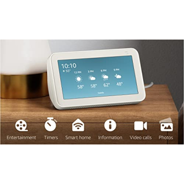 Smart Display Echo Show 5 with Alexa and 2 MP Camera