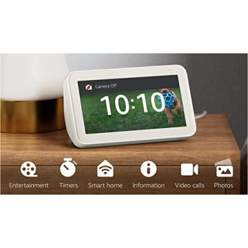 Smart Display Echo Show 5 with Alexa and 2 MP Camera