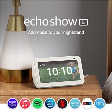 Smart Display Echo Show 5 with Alexa and 2 MP Camera